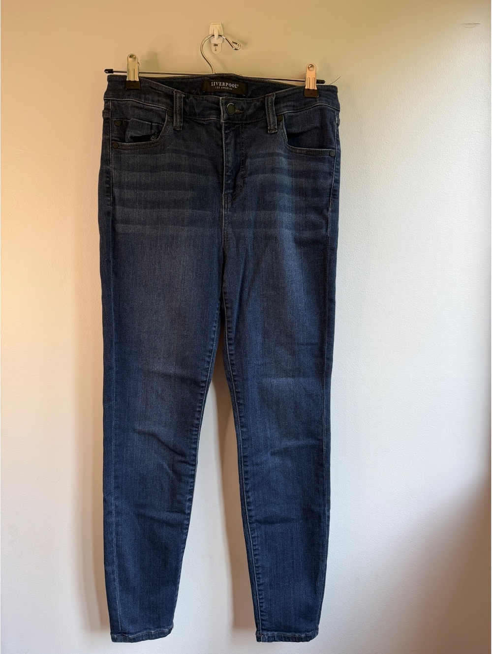 Liverpool Los Angeles Women's Dark Wash Skinny Jeans Size 8/29